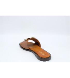 JEIDA CIABATTA IN PELLE