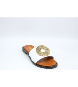 JEIDA CIABATTA IN PELLE
