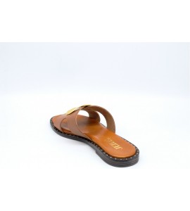 JEIDA CIABATTA IN PELLE