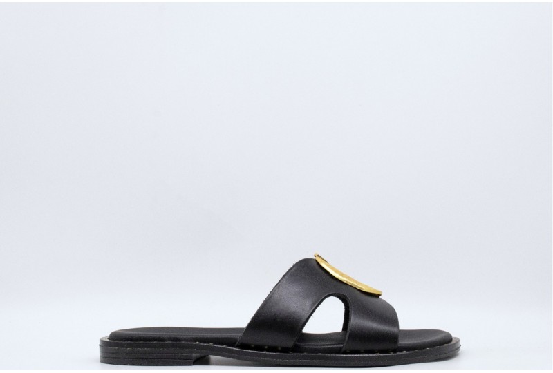 JEIDA CIABATTA IN PELLE