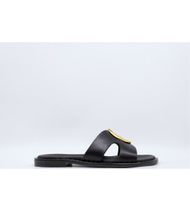 JEIDA CIABATTA IN PELLE