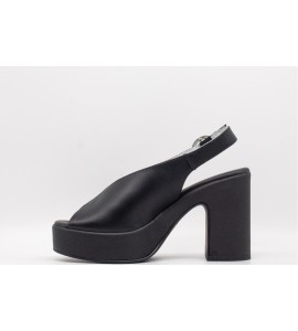 NERO GIARDINI SANDALO IN PELLE