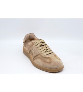 SANTONI Sneaker DBS Oly in suede