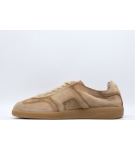 SANTONI Sneaker DBS Oly in suede