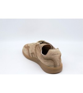 SANTONI Sneaker DBS Oly in suede