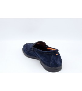 SANTONI MOCASSINO DOPPIA FIBBIA