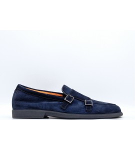 SANTONI MOCASSINO DOPPIA FIBBIA