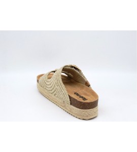 REFRESH SANDALO CON PLATEAU