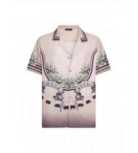 MOVE Camicia bowling stampata ANGEL
