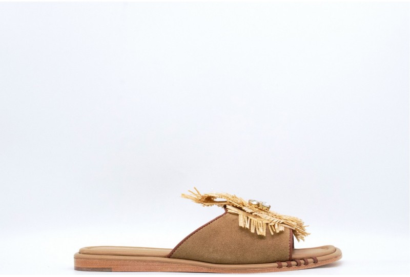 CORAL BLUE Sandalo in pelle...