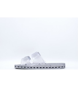 SENSI Ciabatta in gomma Jolla Jelly SILVER