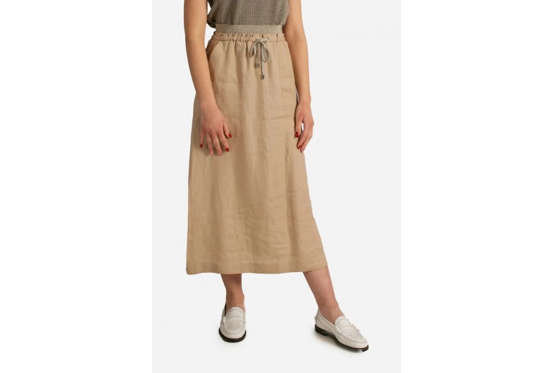 GRAN SASSO GONNA LINO BEIGE