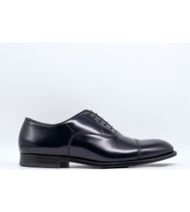 DOUCAL'S Stringata in pelle blu
