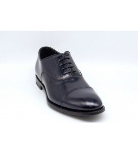 DOUCAL'S Stringata in pelle blu
