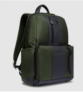 PIQUADRO Zainetto porta pc 14" in tessuto riciclato