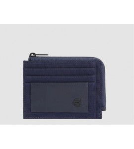 PIQUADRO Portamonete con porta documenti e carte di credito