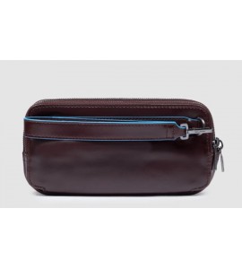 PIQUADRO Pochette uomo a tre scomparti
