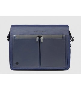 PIQUADRO Borsa tracolla tipo messenger porta PC 13,3"