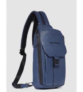 PIQUADRO Zaino monospalla uomo porta iPad®mini