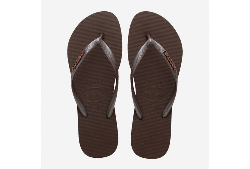 HAVAIANAS Slim Logo Metallic