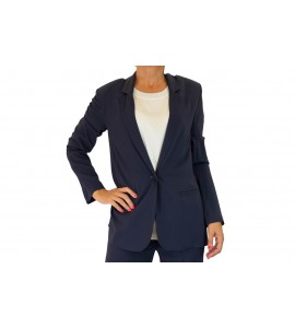 JUCCA Giacca sfoderata monopetto in viscosa