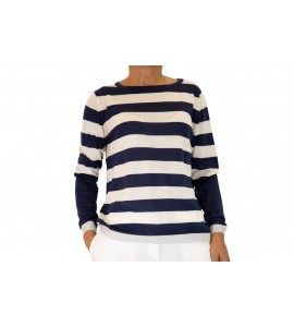 GRAN SASSO PULLOVER A RIGHE