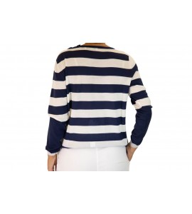GRAN SASSO PULLOVER A RIGHE