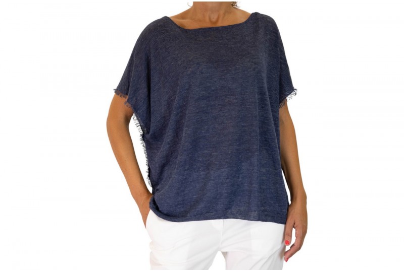 GRAN SASSO PONCHO LINO
