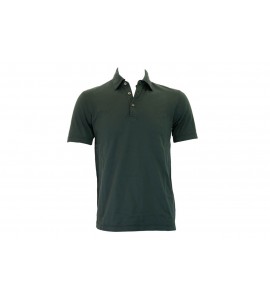 ROBERTO COLLINA POLO MANICHE CORTE