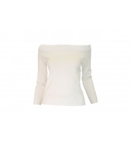 ROBERTO COLLINA maglia off shoulder