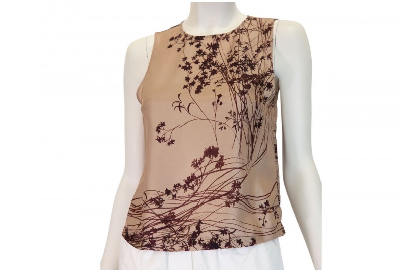 ALYSI BLUSA IN SETA
