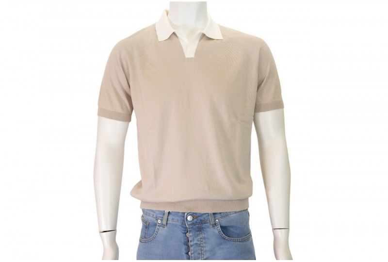 GRAN SASSO Polo IN JERSEY