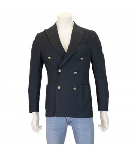 PAOLONI GIACCA DOPPIOPETTO IN JERSEY
