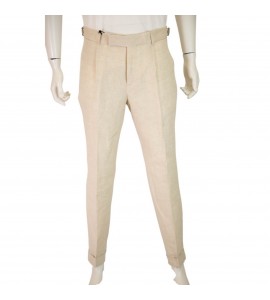PAOLONI PANTALONI LINO