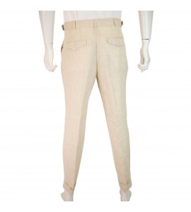PAOLONI PANTALONI LINO