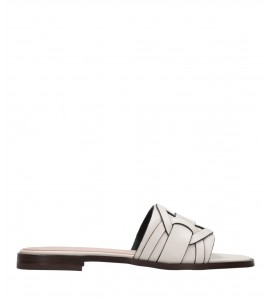 Coccinelle ciabattina Monogram Slide Cowhide