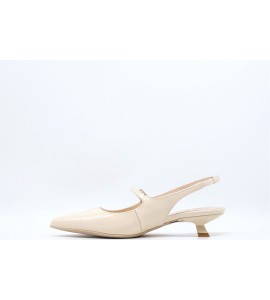 NERO GIARDINI SLINGBACK IN VERNICE