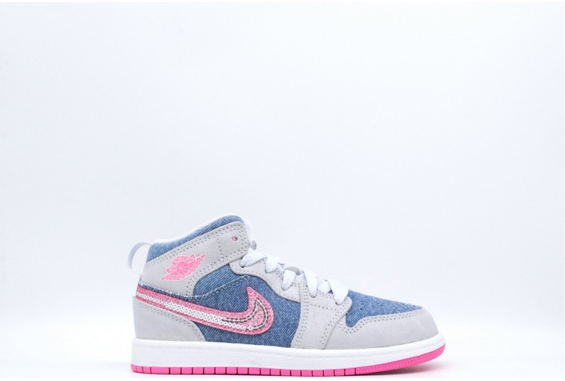 NIKE Jordan 1 Mid BAMBINA