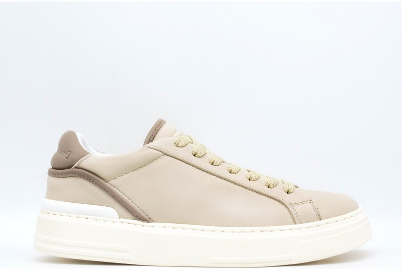 FABI SNEAKERS IN PELLE DI...