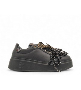 GIO + SNEAKERS CON FIOCCO ANIMALIER E CHARMS