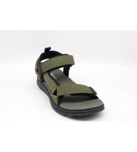 GRUNLAND Sandalo con doppio strappo MEEK