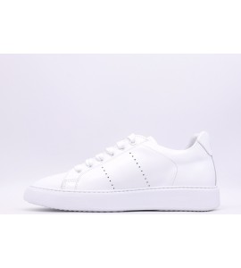 NATIONAL STANDARD sneakers in pelle bianca
