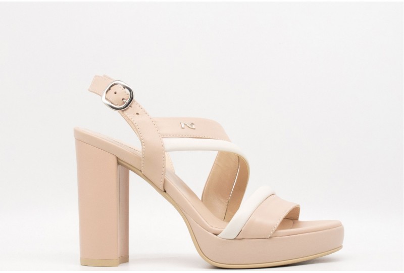 NERO GIARDINI SANDALO IN PELLE