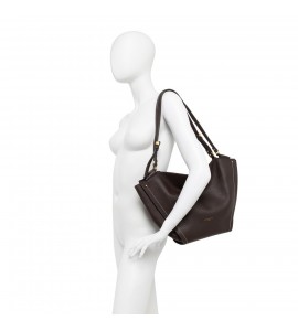 GIANNI CHIARINI BORSA BLOOM ESPRESSO