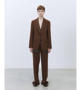 ALYSI BLAZER SARTORIALE LEGNO