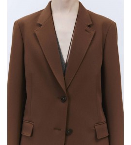 ALYSI BLAZER SARTORIALE LEGNO