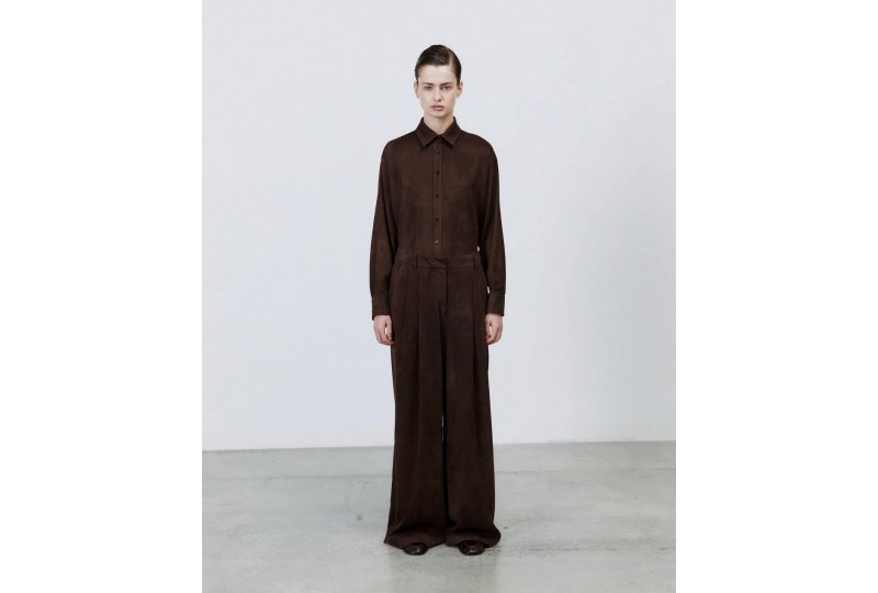 ALYSI PANTALONE WIDE LEG...