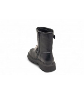 LIU-JO Biker boot bambina con catena gioiello