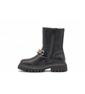LIU-JO Biker boot bambina con catena gioiello