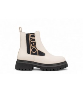 LIU-JO Stivaletti bambina maxi logo glitter